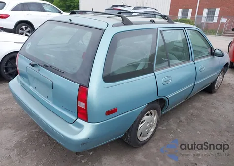 1999 Mercury Tracer Ls from USA, damaged, VIN 3MEFM15P6XR600010